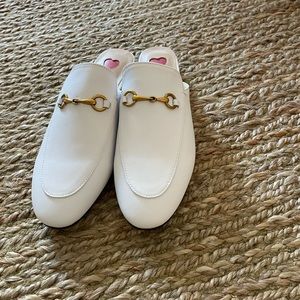 Brand New Arqa White Mules